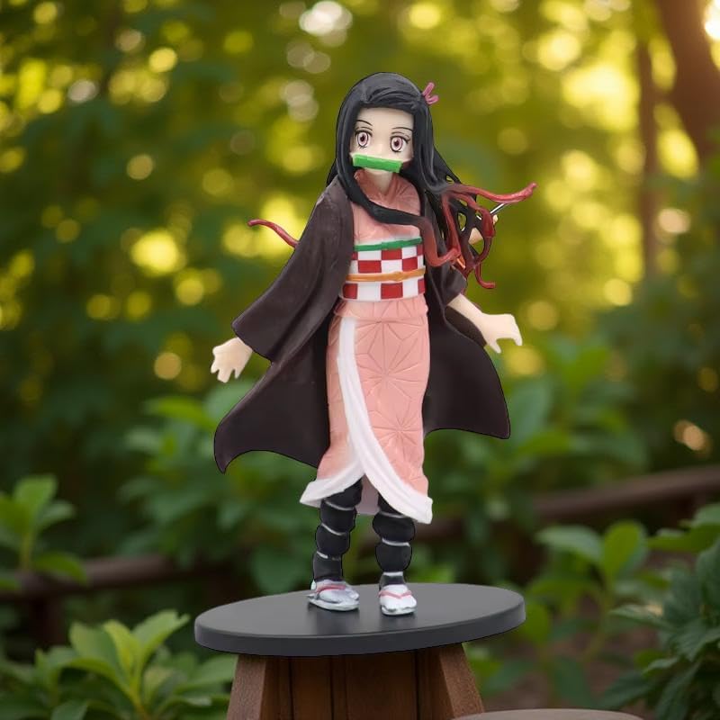 Image of FUNFOB Anime Action Figure Height-16cm Collectible for Anime Fans PVC Multicolour | Nezu 16cm Standing