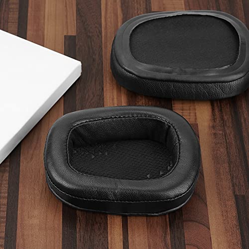 Geekria Elite Sheepskin Replacement Ear Pads for Logitech G533/ G633/ G635/ G933/ G935/ G930/ G933S/ G633S/ G430/ G431/ G432/ G433/ G332/ G230/ G231/ G233/ G35 Headphones (Black) - Image 4