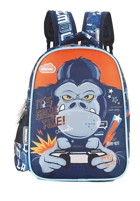 CHIMOLA Unisex Çocuk Sırt Çantası, Lacivert, M