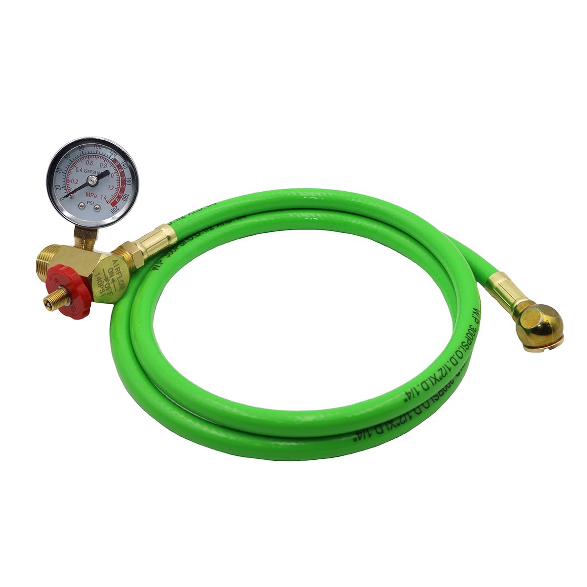 Grip Air Tank Assembly Kit 4 ft Air Hose with 1/4" NPT