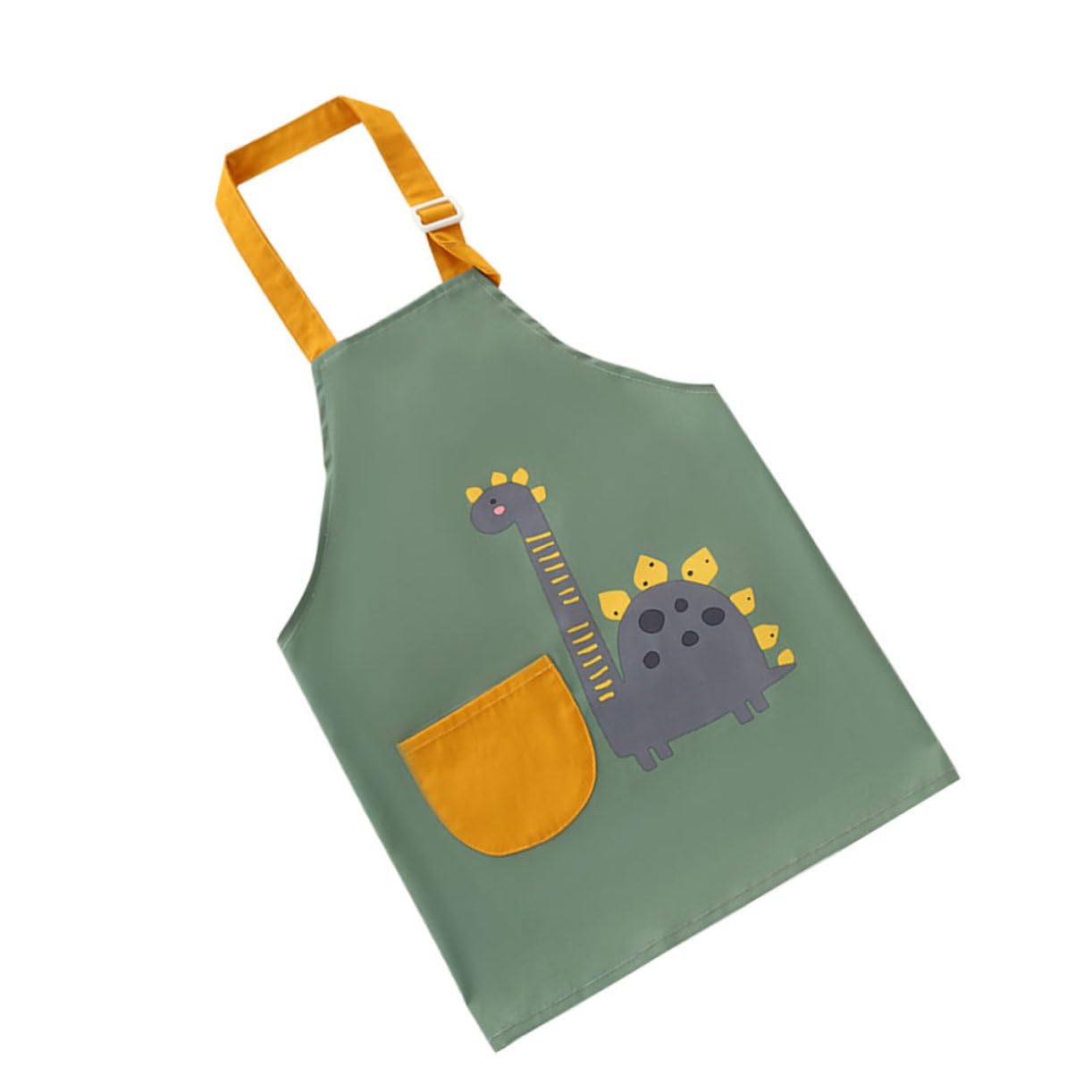 BESPORTBLE 3pezzi Grembiule Per Ragazzo Ragazza Smock Per Disegno e Attività Creative Grembiule Antipolvere Per Età Anni Design Carino Con Motivo Dinosauro Facile Da Pulire e Riutilizzabile