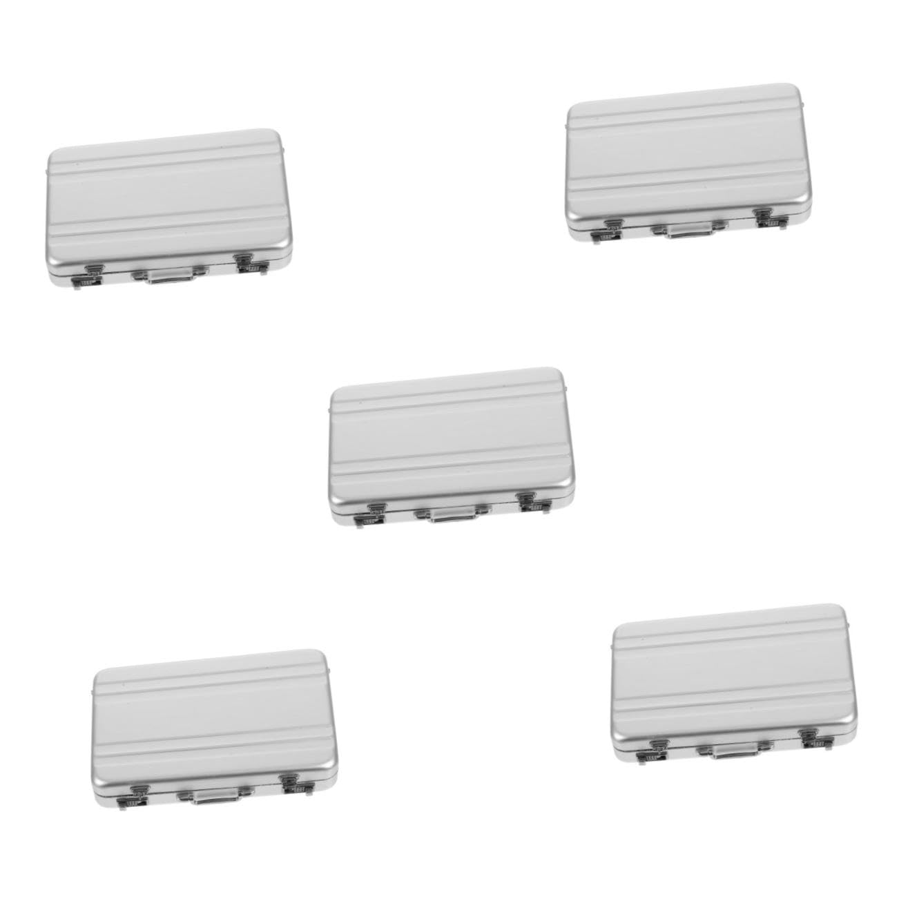 Tofficu 5 Cajas De Almacenamiento Para Tarjetas De Presentación Soporte Para Tarjetas De Presentación Organizador De Tarjetas De Memoria Flash Soporte Para Tarjetas De Índice Soporte