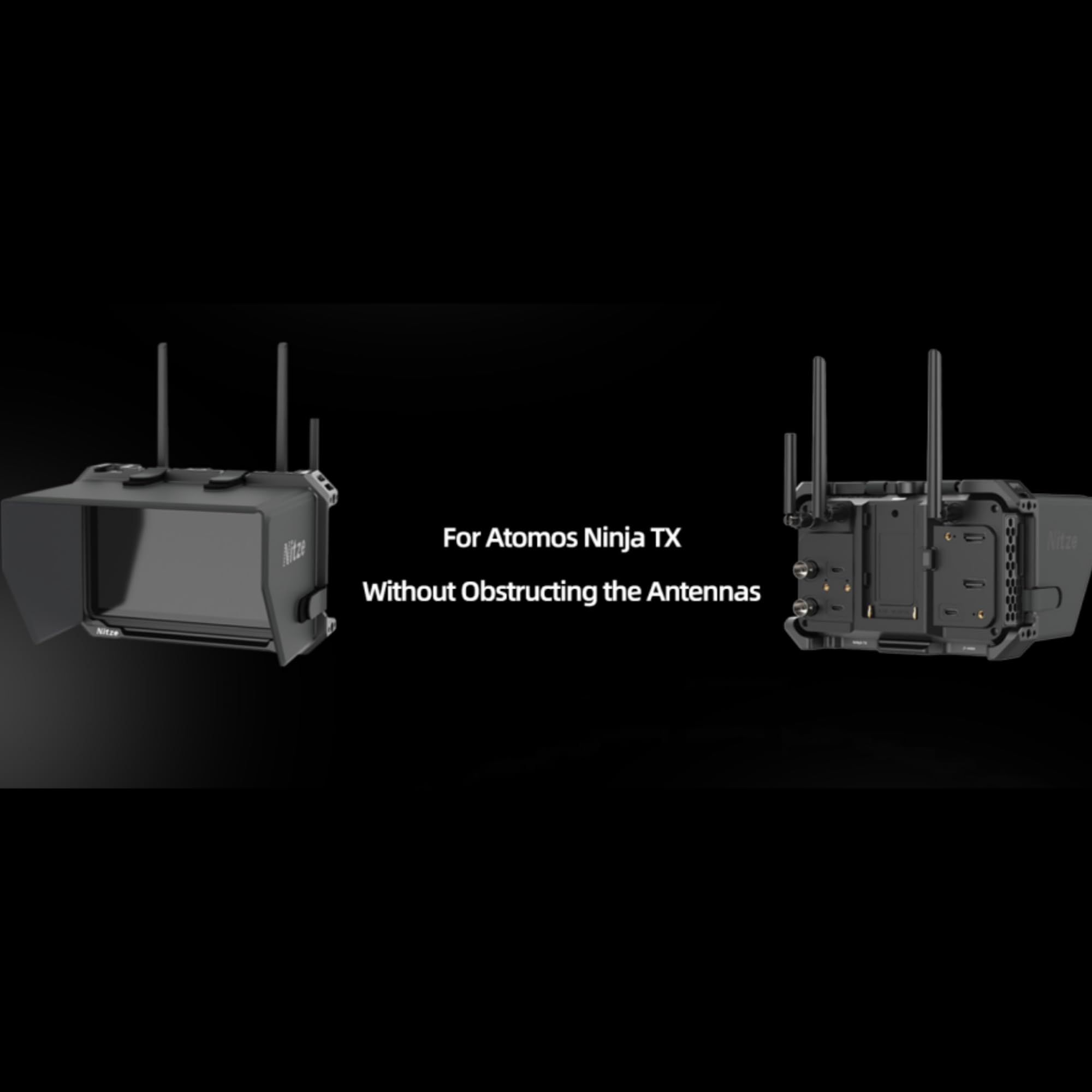 Amazon | モニターケージ Nitzeケージキット Atomos Ninja TXモニター