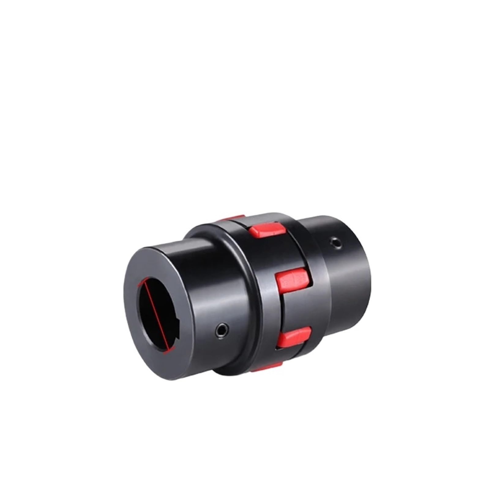 Connettore albero di accoppiamento Giunto a stella XL6 Giunto elastico Fiore di pruno Giunto ad artiglio Acciaio 45 # XL/ML Giunto a coppia elevata Diametro 104 mm Lunghezza 160 mm(XL6-104X140-15x40)