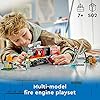 LEGO City Fire Command Truck Building Set - Fire Truck Toy with Land & Air Drones for Boys & Girls, Ages 7+ - Kids Pretend Play Toy with 3 Minifigures - Gift Ideas for Birthdays - 60374 #1