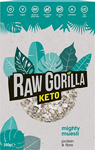 Raw Gorilla Muesli Keto Intenso, 250 Gramo Cover