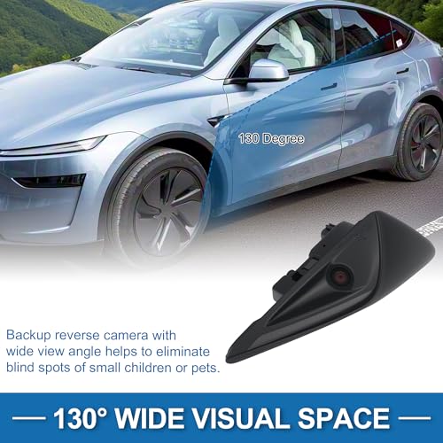 Image of Front Left Side Fender Camera for Tesla Model 3 Model Y 2017-2022 Trun Signal Repeater Wing Cam Replacement Park Assist Camera Replace No.1125106-50-J /1125106-50-H /1125106-50-G
