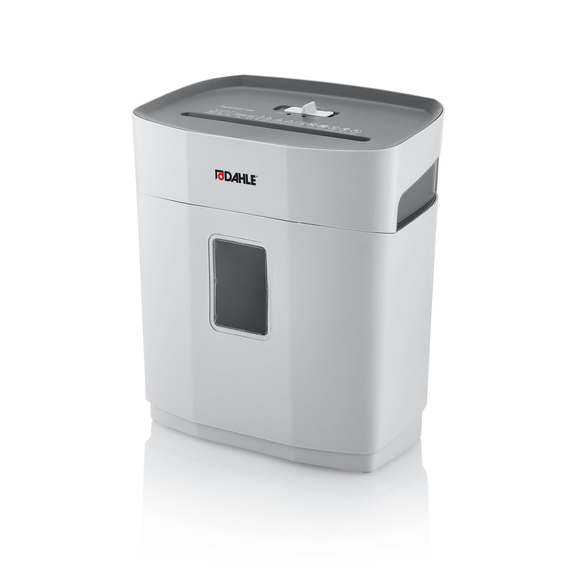 Dahle PaperSAFE 100 paper shredder Cross shredding 70 dB 22 cm Grey, White