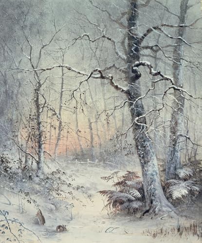 Petit déjeuner d'hiver Farquharson toile murale abstraite pour habiller un mur vide