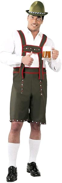 Guirca- Costume da Tirolese Classico Festa della Birra, Colore Verde,  Large, 80782 : Amazon.it: Giochi e giocattoli