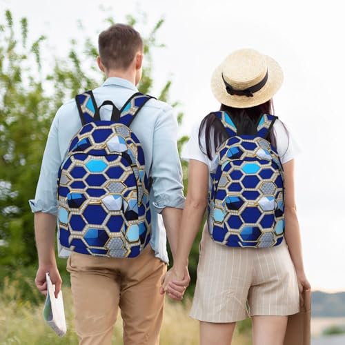 Mochila casual para senderismo que alivia la espalda en viajes largos 6
