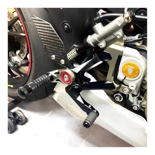 Repose-pieds en carbone pour Panigale V4S performance luxe