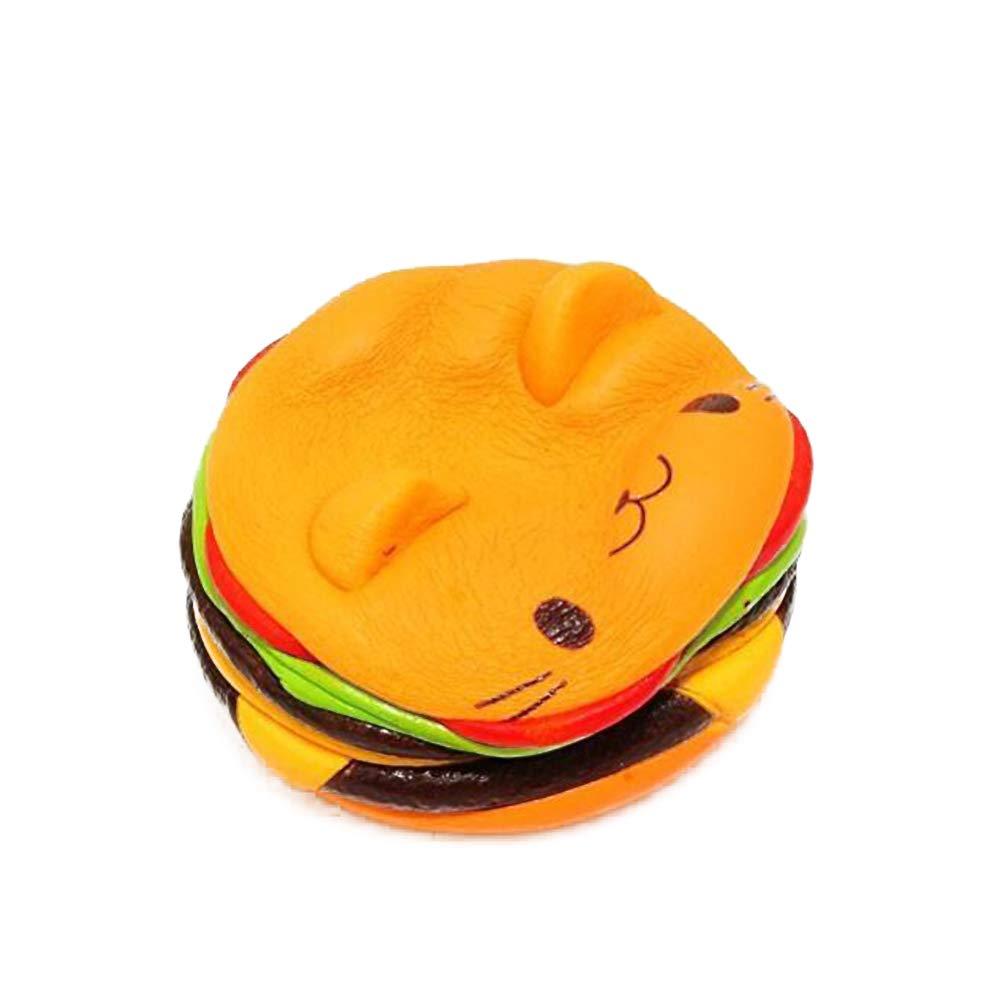 Buy YaptheS Jumbo Slow Rising squishies Kawaii Cat Hamburger Cream ...