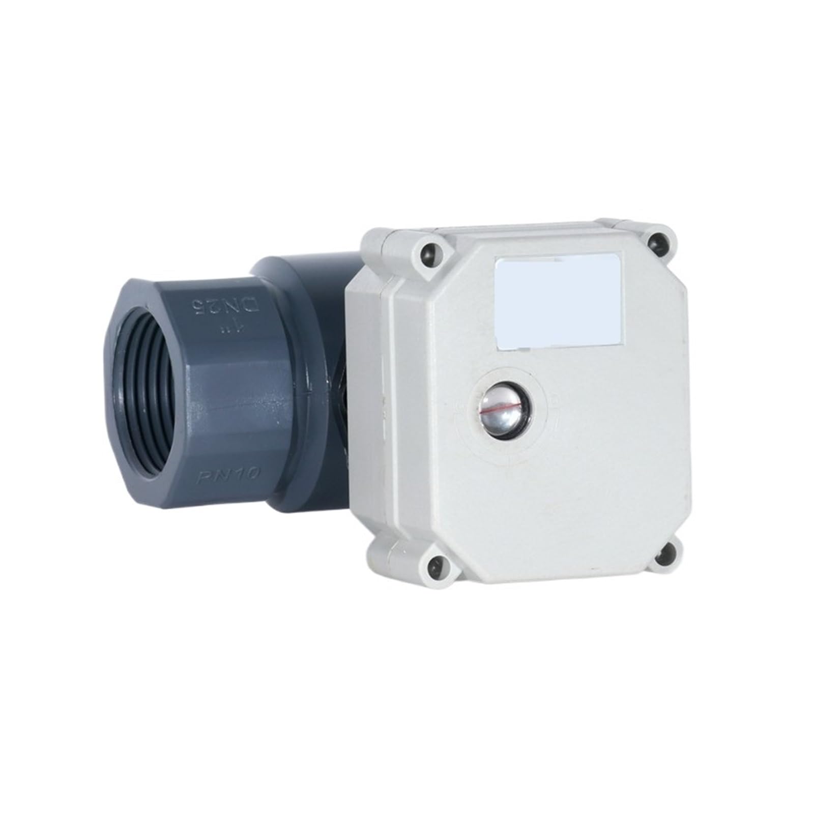 Valvola a sfera elettrica DN15-DN32 1/2"-11/4'' Mini valvola a motorizzata a 2 vie for sistemi di acqua potabile, scaldacqua solari Connessione rapida(DN40,NPT_DC24V_CR201)