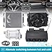 12000 BTU Under Dash Air Conditioner 12V with Cooling Only, Universal 12 Volt A/C Kit System, Electric 12V DC Underdash AC Unit, Fast Cooling for Classica Car, Automotive, Truck, ATV, Pickup