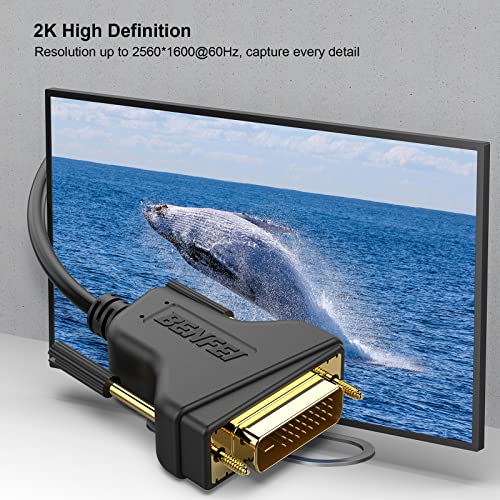 Kabel DVI naar DVI, BENFEI DVI-D naar DVI-D Dual Link 1,8 m - Image 3