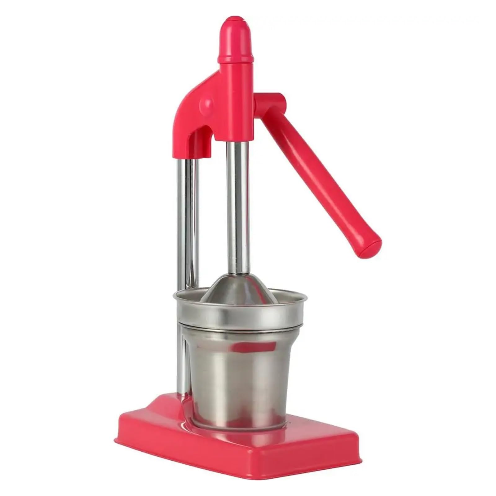 Exprimidor de frutas Manual de acero inoxidable, exprimidor Manual de seguridad for la salud, sin deformación, sin óxido, exprimidor portátil de naranjas, limones y pomelos(B)