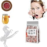 Men’s Essentials Five Flavors Goji Berry Tea, Five Flavors Wolfberry Tea，Five-Flavor Goji Berries Nourishing Tea, Chinese Herbal Tea for Men（50 sachets/box） (1Box)