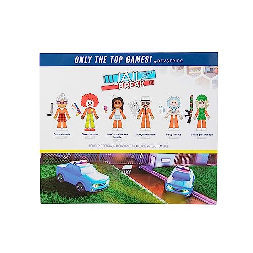 DevSeries CRS0059-6 Figuren Pack - Jailbreak: Hiding in Plain Sight, bewegliche Actionfiguren mit Spielcode