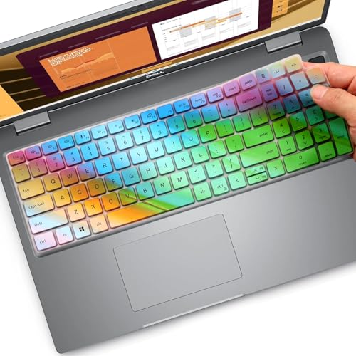Protector de teclado colorido para Dell Latitude y Precision 15.6" miniatura 2