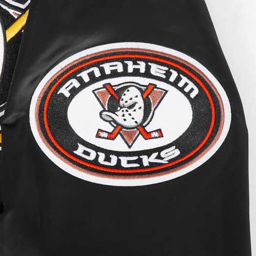 Image of Pro Standard Mens NHL Old English Satin Jacket