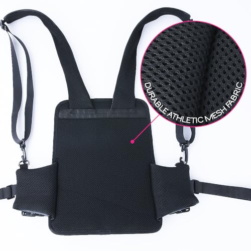 Bolsa para tijeras de peluquería en cuero elegante y chaleco portaherramientas de 13x9.7" 5