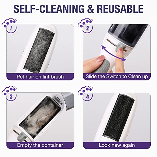 Beautural Pet Hair Remover, Lint Roller For Pet, Dog, Cat Hair, Reusable Lint Remover #TOP4