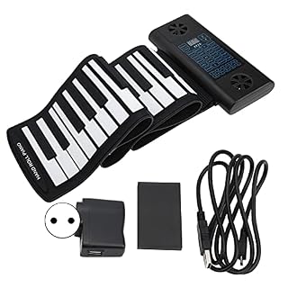 Dilwe Piano à Clavier Souple, Piano à Clavier Enroulable en Silicone Pliable Clavier de Piano Rechargeable à 61 Touches… - Les Beatles, Paul McCartney, John Lennon, RIngo Starr, George Harrison Dilwe Piano à Clavier Souple, Piano à Clavier Enroulable en Silicone Pliable Clavier de Piano Rechargeable à 61 Touches… – Image 3