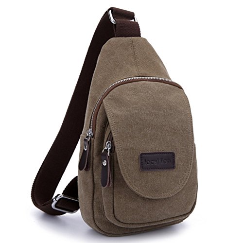 Sac en toile et sacoche messenger polyvalente de mode pour les loisirs quotidiens