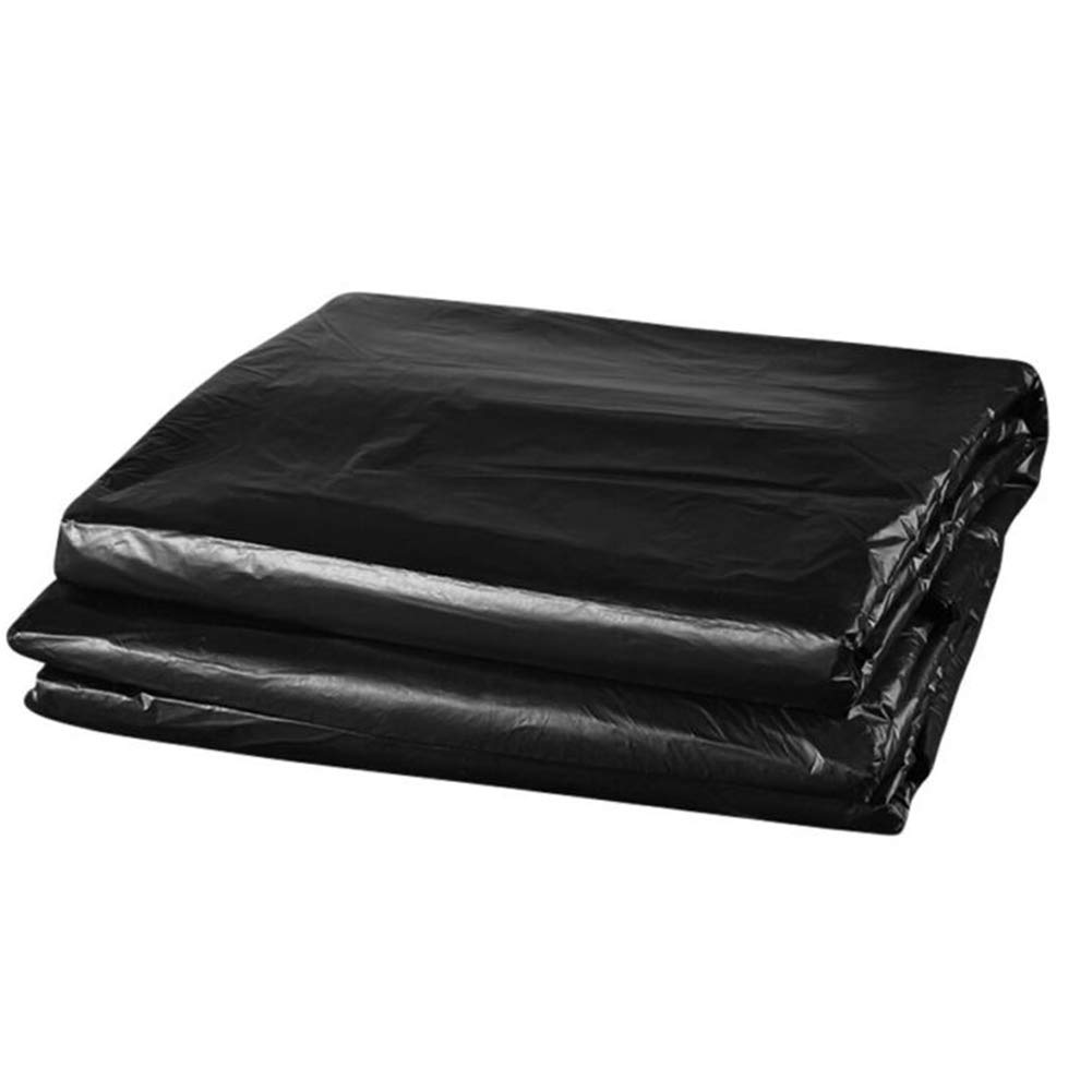 Sacs à ordures, sacs à ordures en plastique pour cuisine domestique, déchirés et scellés aux liquides, épaississent l'outil de nettoyage de jardin extérieur 80X60Cm