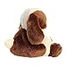 Aurora® Adorable Palm Pals™ Clover Bunny Stuffed Animal - Fun Collectible Plush for Kids and Adult Collectors - Perfect for Decorating Rooms and Birthday Gifts - Brown 4.5 Inches