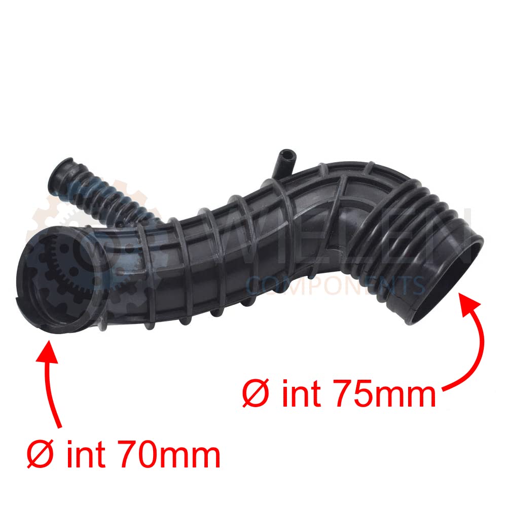 Manguito de aspiración compatible con tubo de aire BMW X3 E83 2.5 i 13543412291