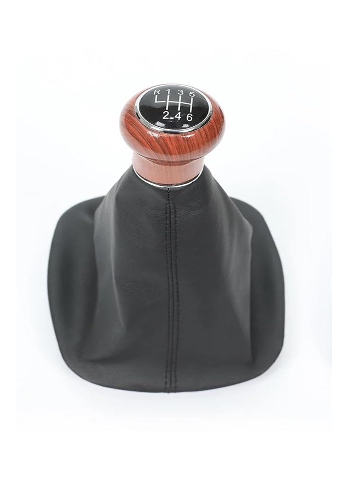 UIFCOG Gear Shifter Knob for VW for Passat B5 1996-2005 Shift Knob Cover Manual 5 6 Speed Interior Decorate(for 6 Speed)