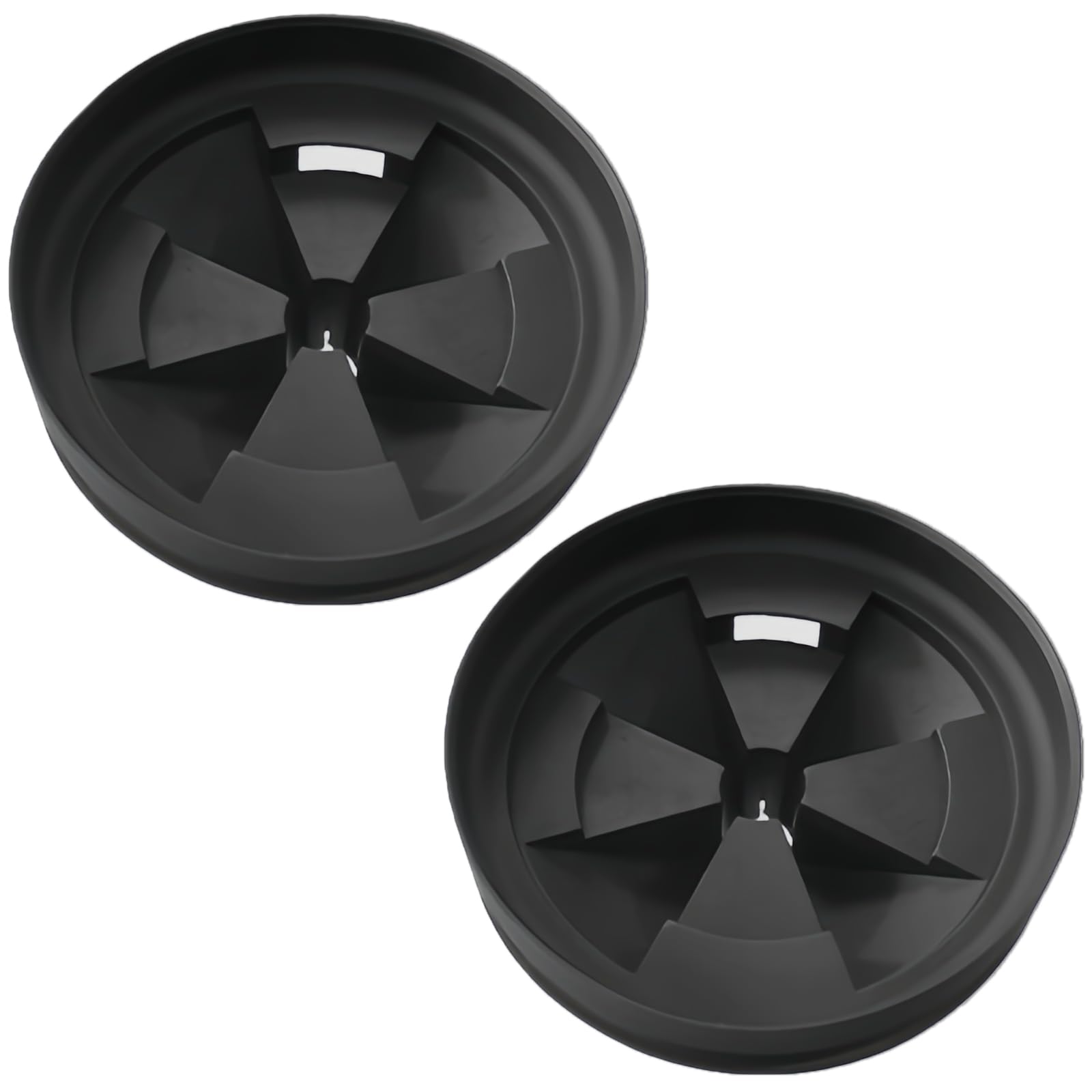 Sink Baffle QCB-AM Fits for InSinkErator Evolution Series, Garbage Disposal Splash Guards(2 Pcs), Removable Quiet Collar Drain Plugs, Garbage Disposer Accessories