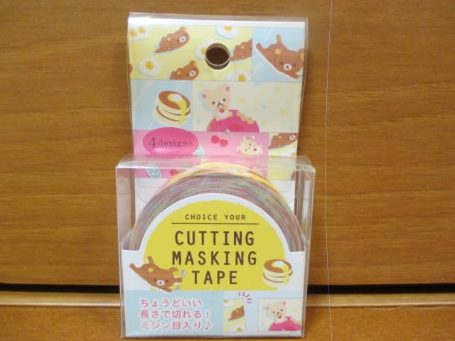 リッラクマ ケース入りカッティング マスキングテープ 12M １