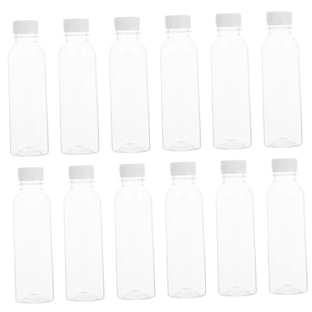 30pcs Plastic Drink Bottle Empty Juice Bottle Clear Beverage Bottles Milk Dispenser Bottles Transparent Milk Bottles Clear Drinking Bottle Plastic Beverage Bottle Juice Bottles
