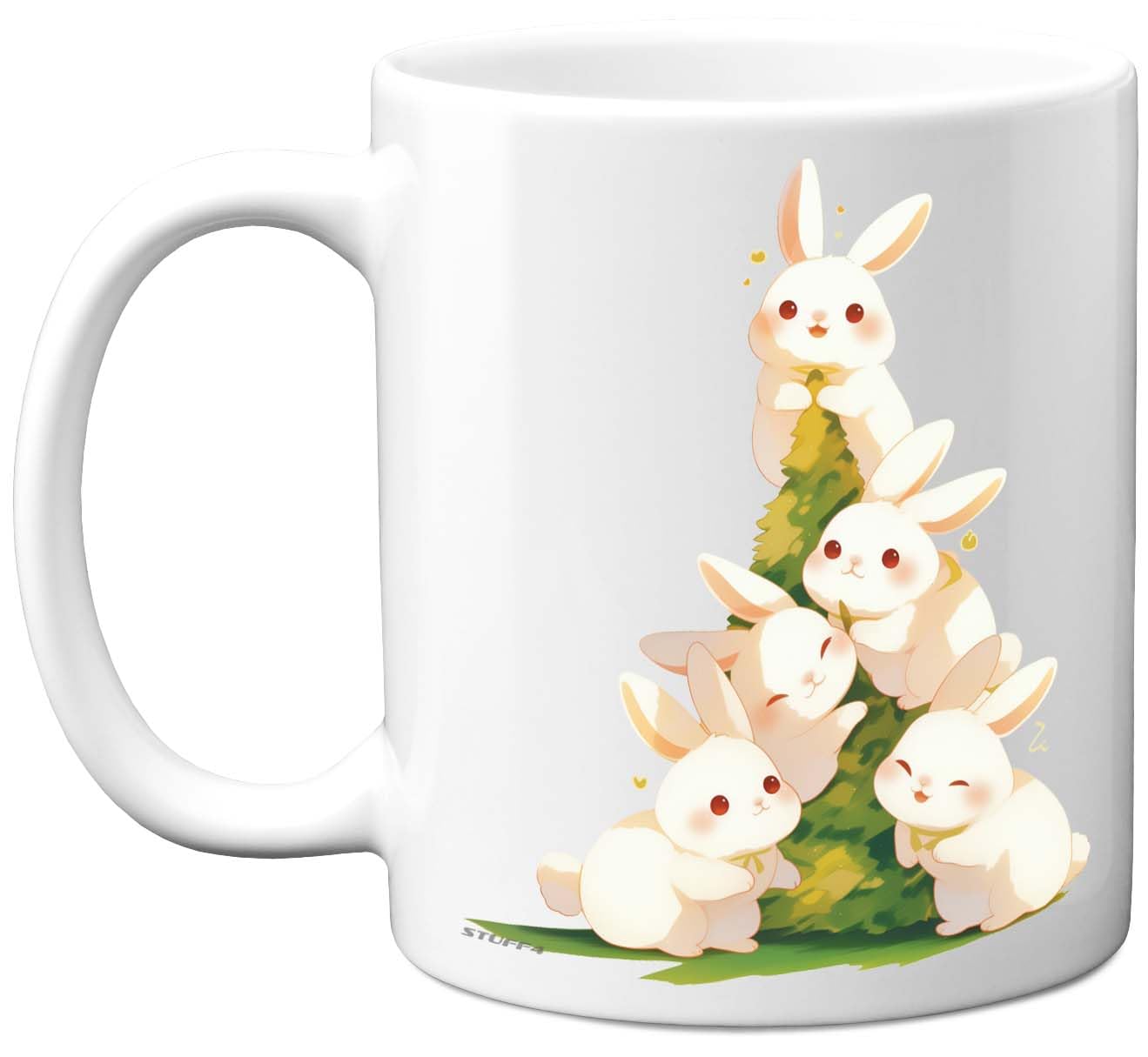 Happy Birthday Gifts Rabbit Mother's Day Presents, Gift Father's Day, Mug