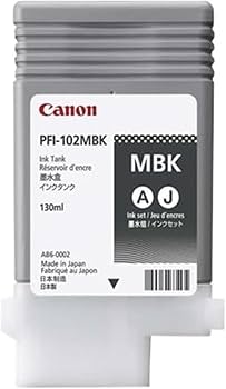 Amazon.co.jp: Canon 純正インクタンク マットブラック PFI-102MBK