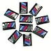 10pcs Self-Adhesive M Tec Sport BADGE STICKER EMBLEM fits BMW M3 M5 M6 Wheel New