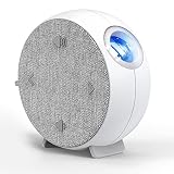 Welgo Small Sound Machine with Night Light Projector, 20 Non Looping Natural Soothing Sounds with Vo