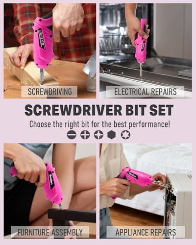 Durofort 3.7V Cordless Electric Screwdriver