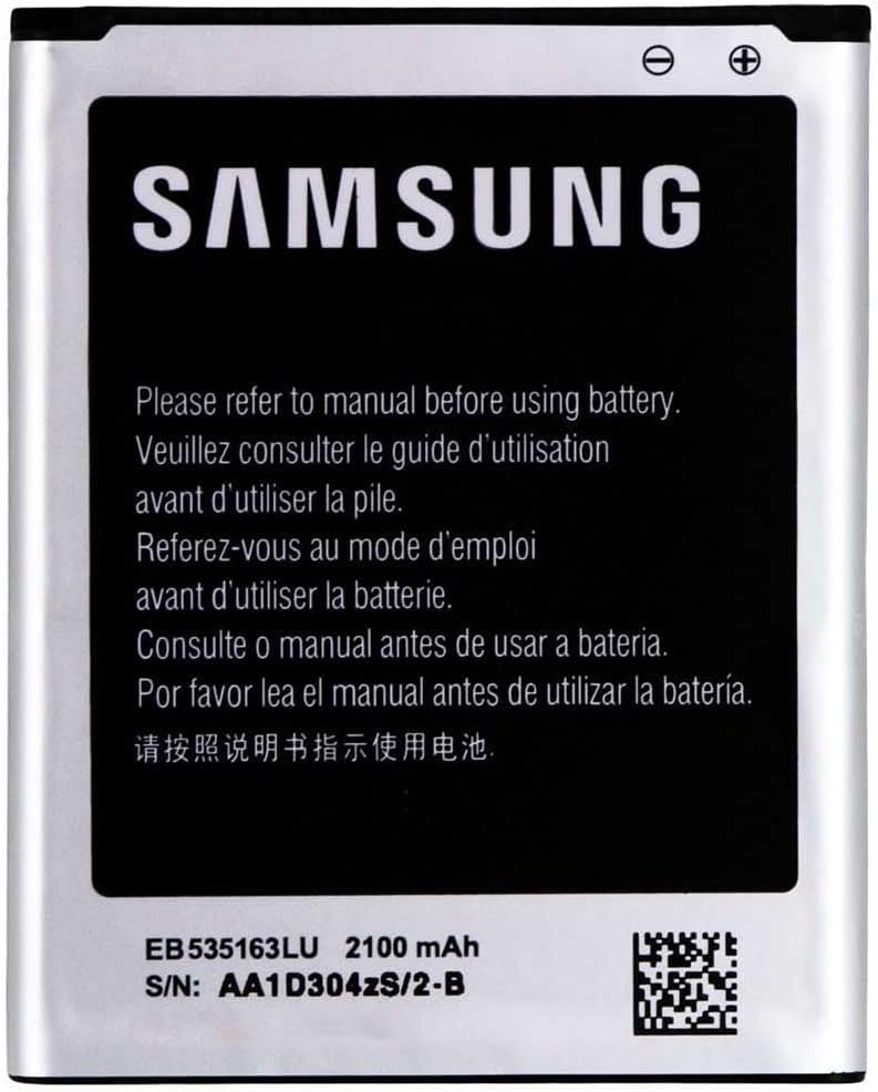 Genuine Battery Akku EB535163LU 3.8V 2100mAh Li-ion OEM for Galaxy Grand Duos GT-i9080 (NON - RETAIL PACKAGING)