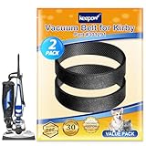 KEEPOW Vacuum Belt Replacement Part for Kirby Sentria Vacuum, Part 301291 for Kirby Avalir 2, G3 G4 G5 G6 G7 (2 Pack)