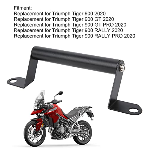 Motorcycle Navigation Bracket Black Replacement for Tiger 900 GT PRO 2020 6061-T6 - Image 2