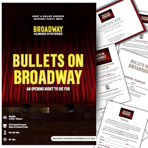 Bullets on Broadway Murder Mystery