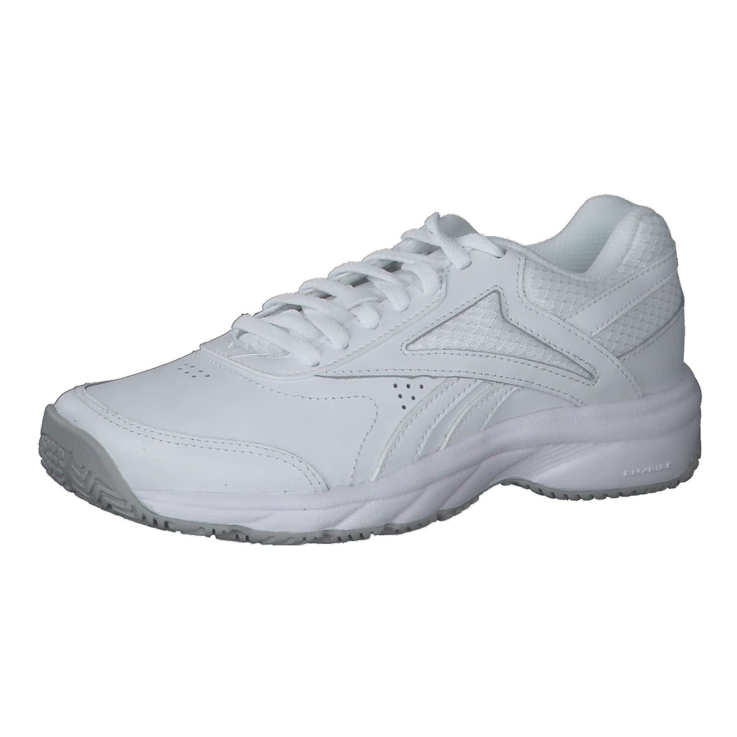 Reebok Women Work N Cushion 4.0 Sneaker, White/Cold Grey 2/White, 8.5