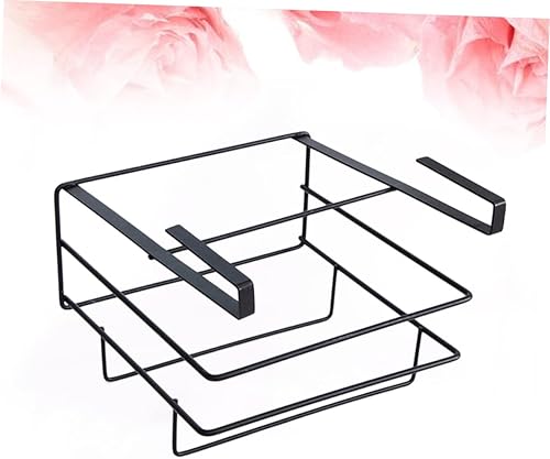 Miniatura 5 de BESTonZON Estante organizador de metal para colocar sobre la puerta, toallero, gabinetes de metal, cesta debajo del gabinete, tabla de cortar,