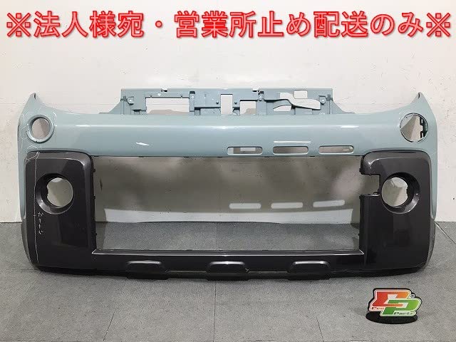 MK94S スペーシア 純正 フロントバンパー (ZYW オフブルーメタリック