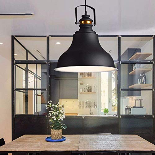 Plafonnier industriel fer loft GZZ Deng suspension cuisine salon chambre