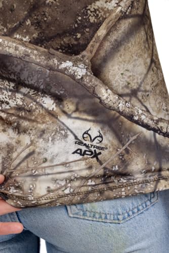 Realtree Women's Camo UV Protection Shirts and Hoodies Long Sleeve for Hunting, Fishing, Running and Hiking3